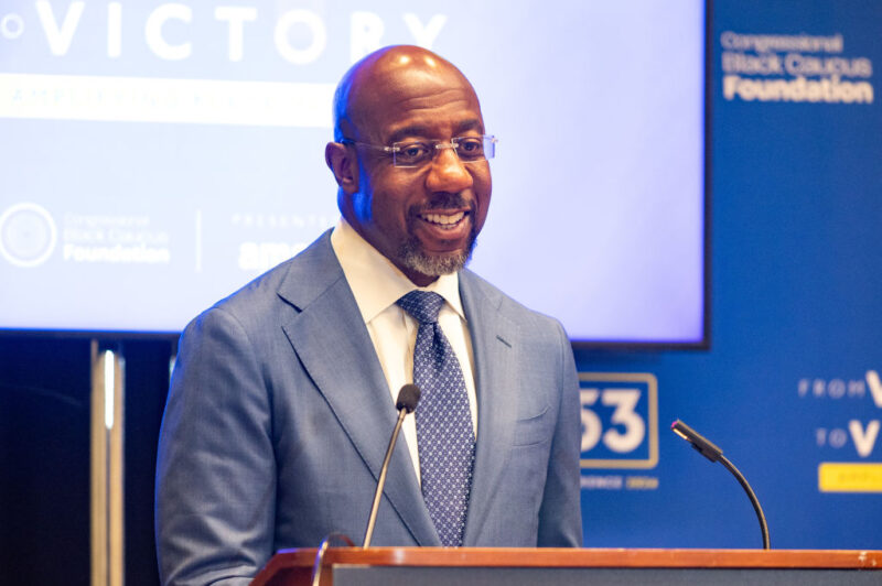 Sen. Raphael Warnock Calls Mark Robinson ‘White Supremacy In Blackface’ As NC Lt. Gov.’s Staff Quits