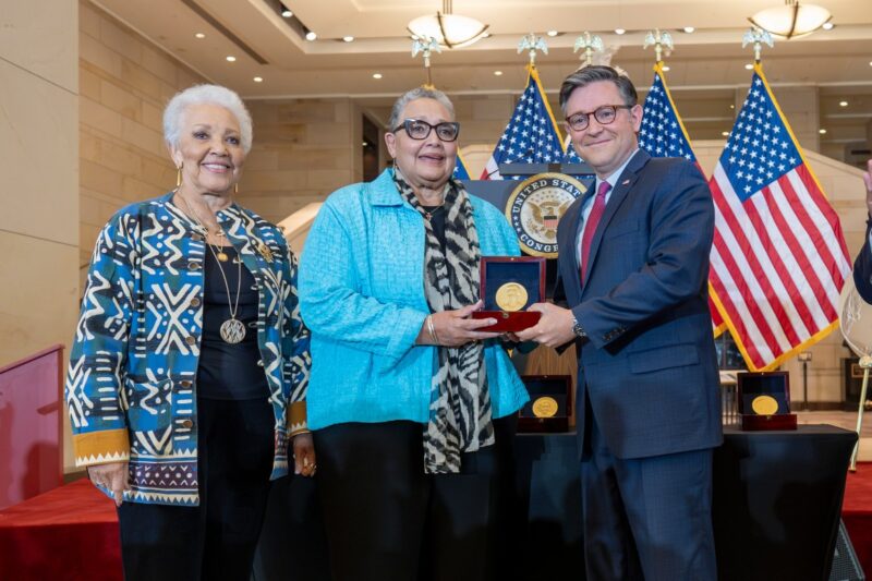 ‘Hidden Figures’ of the space race receive Congress’ highest honor at medal ceremony