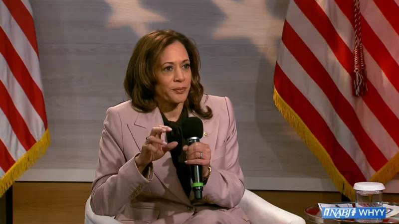 During NABJ-WHYY panel, Harris showed us again that she’s not going to let Trump define the conversation