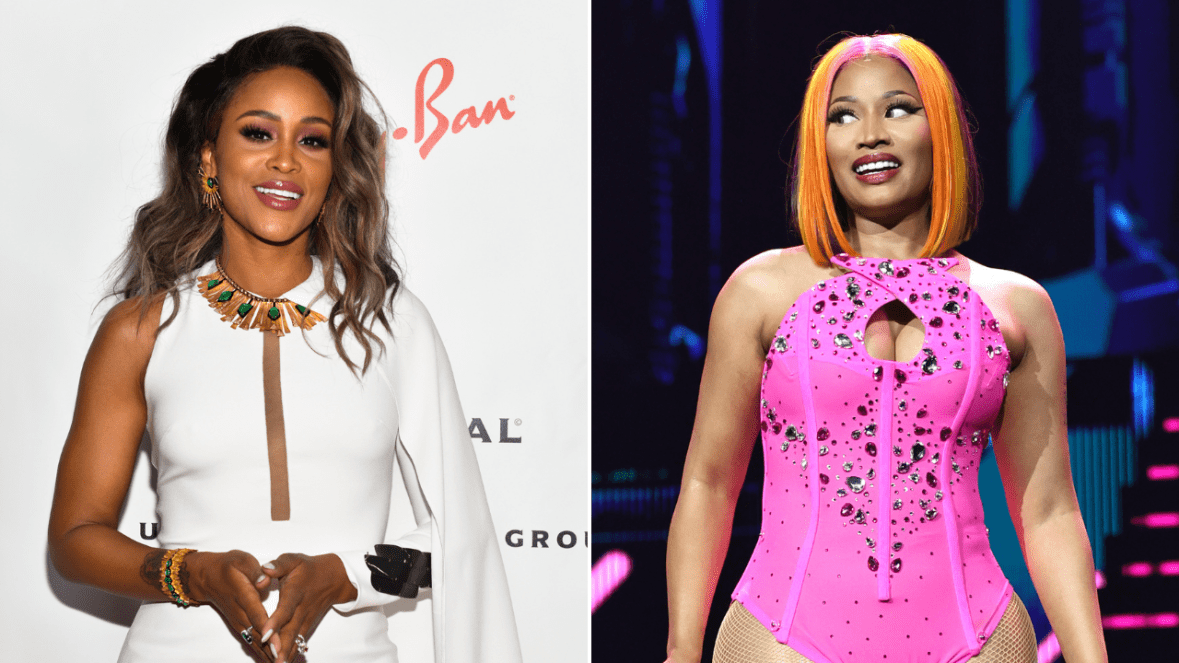 Nicki Minaj and Eve prove that they are both ‘that girl’ in refreshing interaction