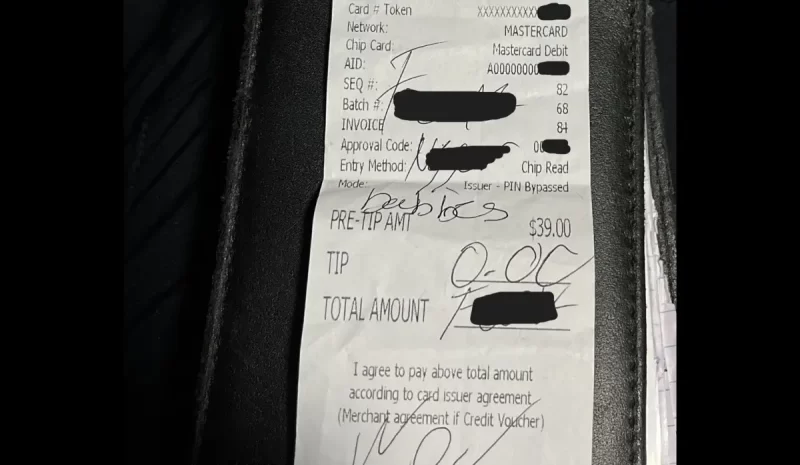 ‘Comfortable with Being Racist’: Brawl Erupts In Kansas College Town After Man Scrawls ‘F–k You Ni—r’ on Bar Receipt Instead of Leaving a Tip