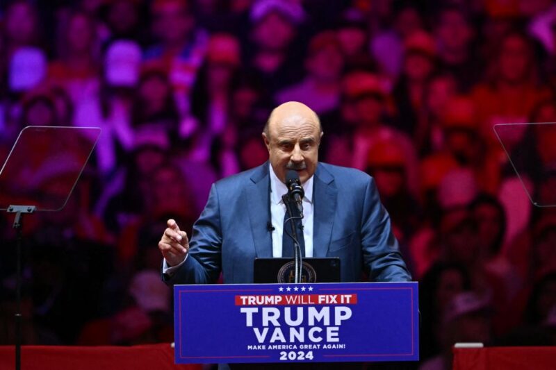 Dr. Phil’s Racism Was Also On Display At Trump’s MSG Rally