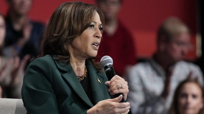 Harris says she’s ready if Trump tries to prematurely declare victory, isn’t worried about sexism