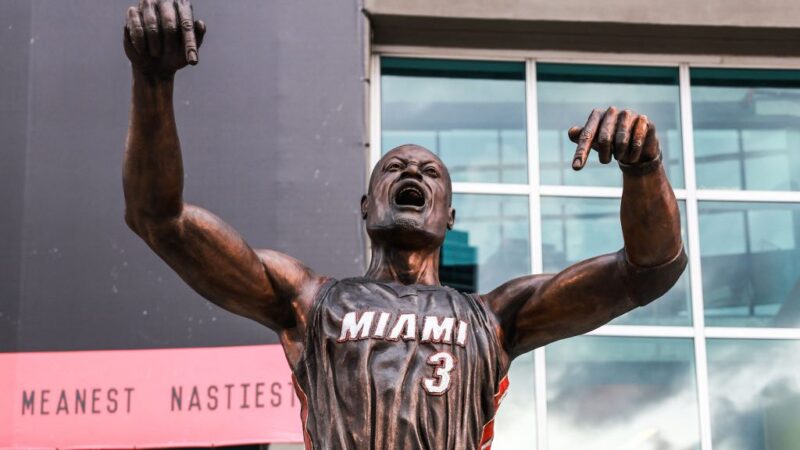 The artist behind Dwyane Wade’s statue responds to backlash: ‘There’s a lot that needs to be understood’