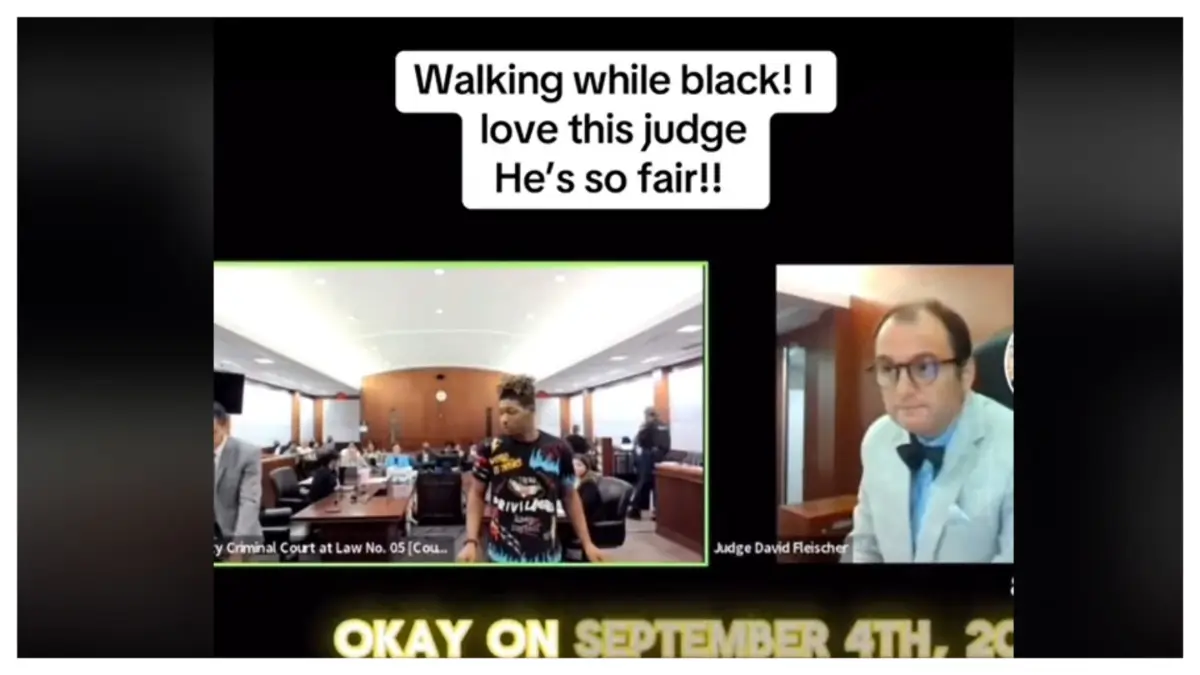 ‘Wait, He Did What?’: Texas Judge Shocked by Prosecutor’s Rationale for Charges Against Young Man Stopped for ‘Walking While Black’, Immediately Throws Out Case Video Shows