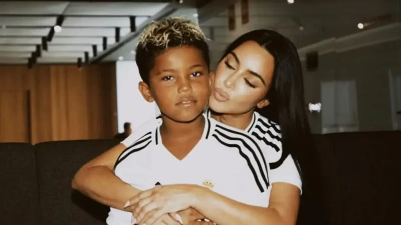 ‘Like Father Like Son’: Kim and Kanye’s 8-Year-Old Son Slams Kamala Harris as ‘S–t’ and ‘Dumb’ In Shocking Videos Posted to YouTube Account Managed By His Parents