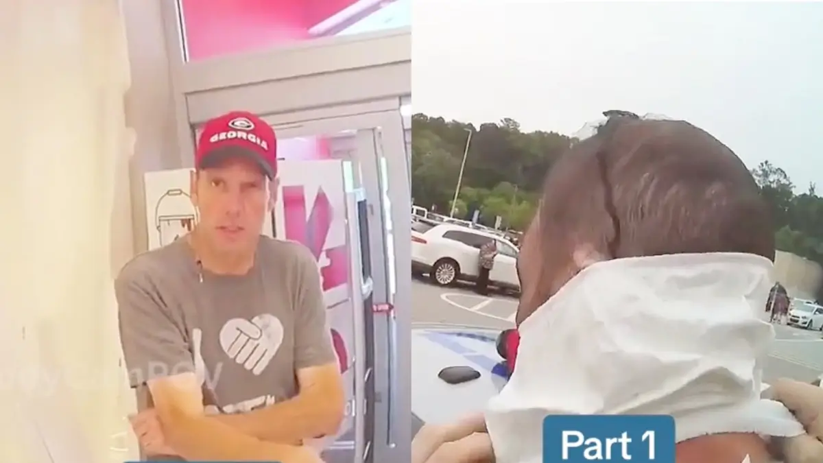 ‘What Are You Gonna Do, Ni—er?’: Vile White Man Greets Black Cop with Racial Slur, Spits In Officer’s Face Before Arrest at Georgia Target, Video Shows 