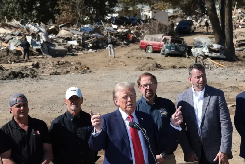 ‘Never Hated Him More’: North Carolina Residents Furious as They Say Donald Trump’s Visit Prevented Locals from Getting Medication and Water In the Aftermath of Hurricane Helene