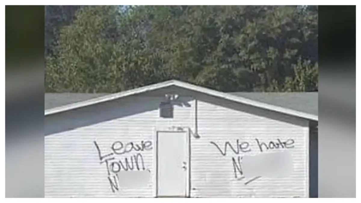 ‘Leave Town N-Word’: Racist Graffiti Found On Small Texas Church Before It Was Burned To the Ground; Police Draw Outrage After Revealing Incident Is Only a Fire Investigation