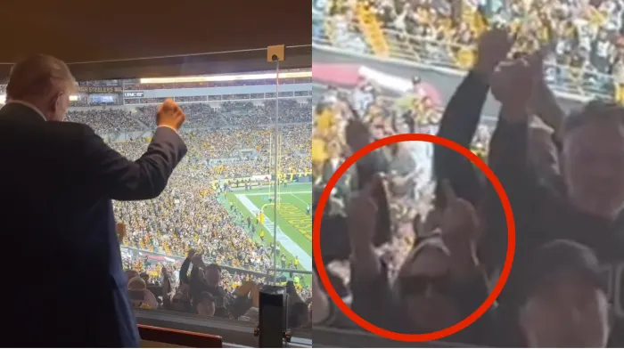 ‘Delusional’: Donald Trump Deletes Posts of Crowd Chanting ‘USA’ at Steelers Game When His Team Realizes There’s a Woman Screaming While Giving Him Two Middle Fingers 