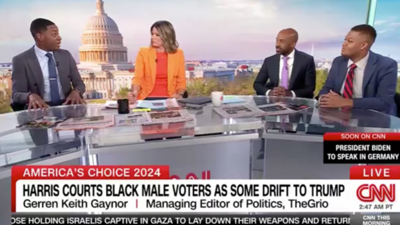 TheGrio’s Gerren Keith Gaynor joins CNN to break down what’s really going on with Harris and Black men