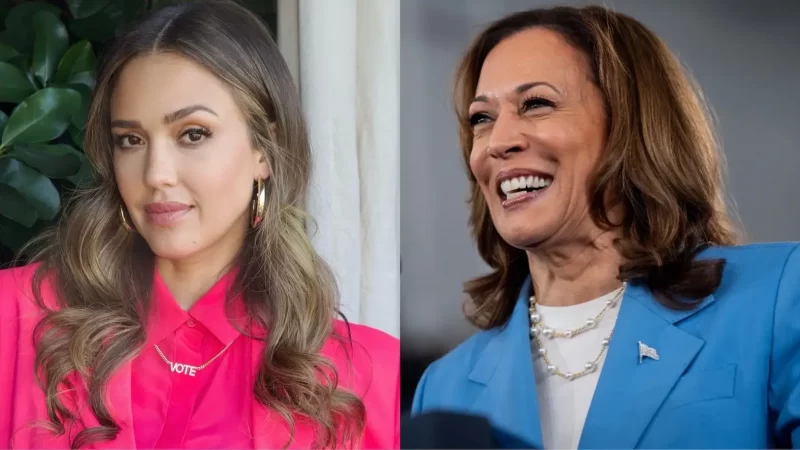 ‘Take Your ‘Honest’ Company and Shove It’: MAGA Supporters Trash Jessica Alba Following Her ‘Super Creepy’ Kamala Harris Interaction