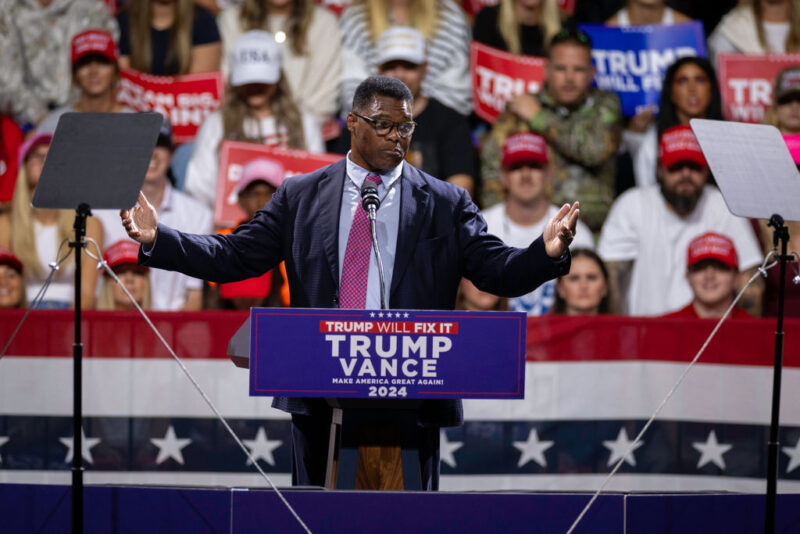 ‘Jonald J. Trump’: Herschel Walker Dragged For Flubbing Trump’s Name At Georgia Rally