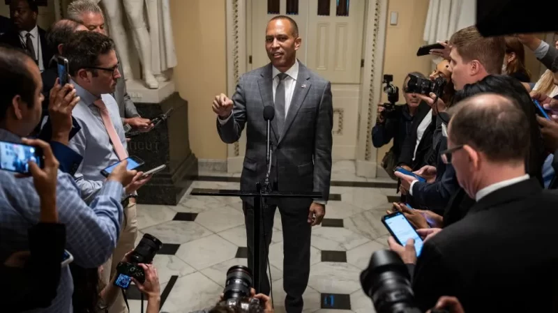 Without Kamala Harris in the White House, Democrats look to Hakeem Jeffries