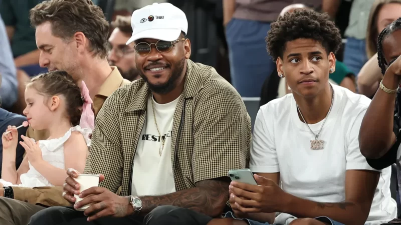 NBA star Carmelo Anthony’s son Kiyan commits to Syracuse University