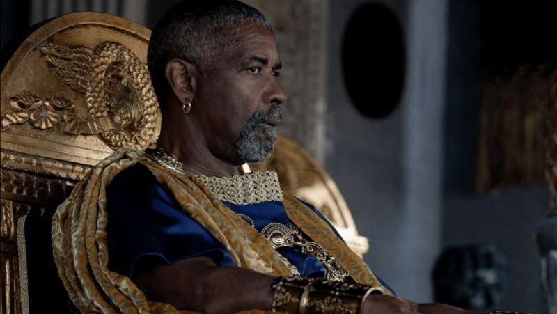 Review: ‘Gladiator II,’ with Denzel Washington, goes back into the arena