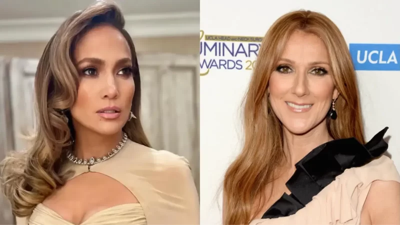 ‘She’s Jealous of Her’: Jennifer Lopez’s Piercing Looks at Celine Dion Stir Up Speculation That There’s Conflict Between the Two Divas  