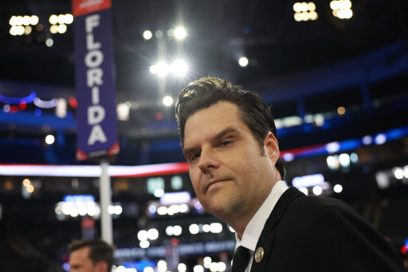 White Male Privilege: Matt Gaetz Isn’t Being Criminally Charged Despite ‘Evidence’ He Paid Teen For Sex