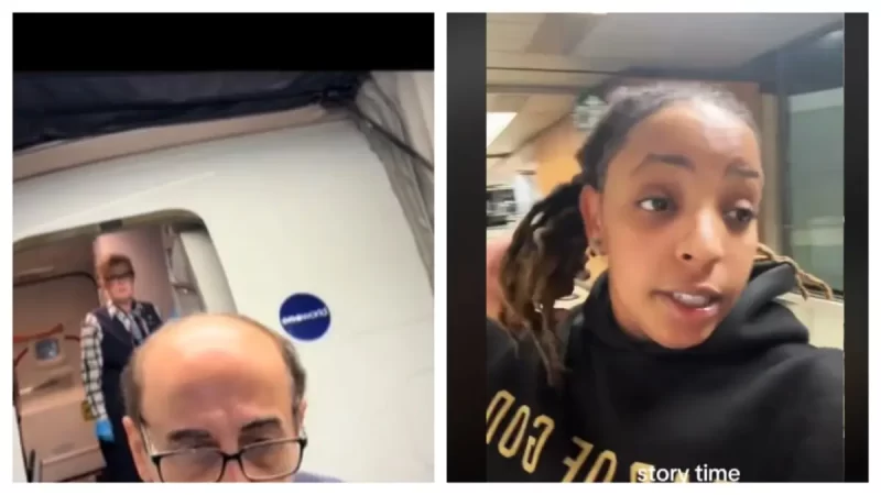 ‘Do Not Touch My Stuff!’: Black Woman Says White Male Passenger ‘Lied’ When He Told American Airlines Flight Crew He Felt Threatened By Her After She Touched His Bag In Overhead Bin