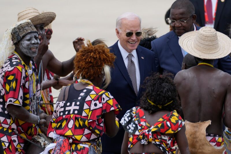 ‘Amtrak Joe’ Biden uses his visit to Angola to promote a major US-backed rail project in Africa