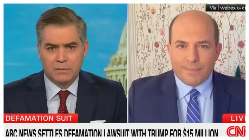 ‘We Needed This to Go Away’: CNN Hosts Scorch ABC News for Settlement with Trump, Alleging Network May Have ‘Embarrassing Email or Text Messages’ They Want to Keep Private