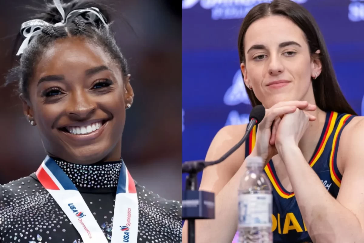 ‘White Privilege at Its Height’: Simone Biles Fans Outraged After Caitlin Clark Was Named 2024’s Athlete of the Year, WNBA Star Breaks Silence