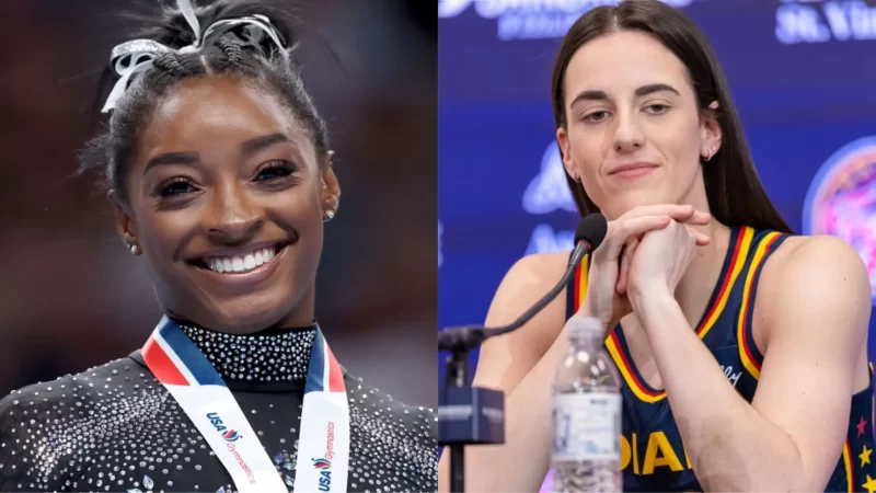 ‘White Privilege at Its Height’: Simone Biles Fans Outraged After Caitlin Clark Was Named 2024’s Athlete of the Year, WNBA Star Breaks Silence