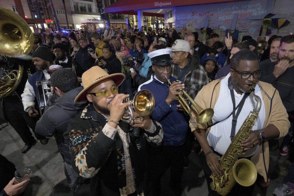 New Orleans mourns victims of truck attack with tearful vigil and celebration of life