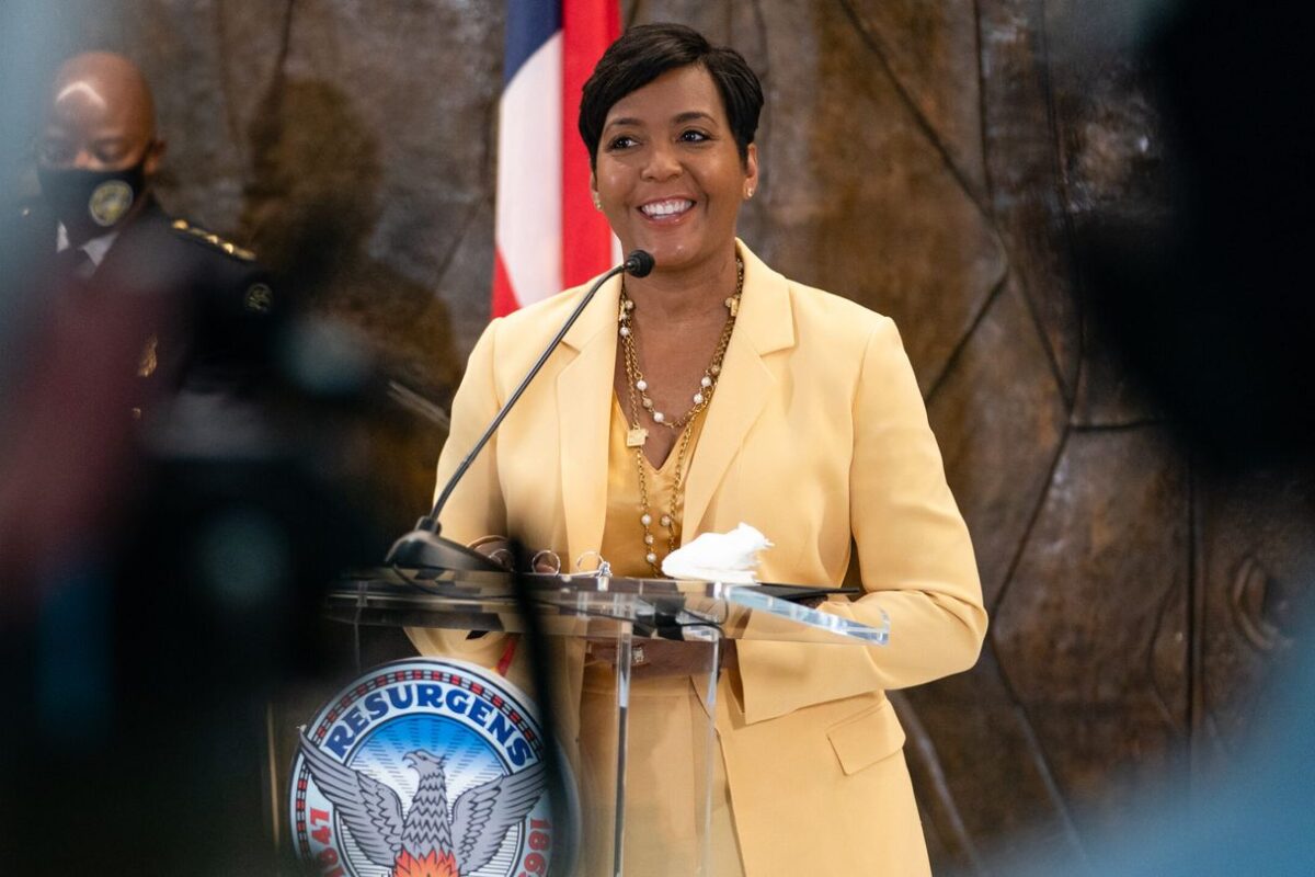 Former Atlanta Mayor Keisha Lance Bottoms is considering a run for governor of Georgia