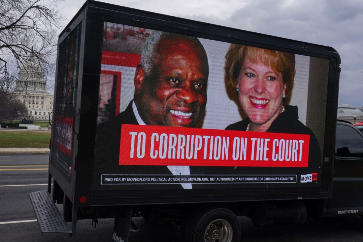 Federal courts won’t refer Supreme Court Justice Clarence Thomas to attorney general over ethics