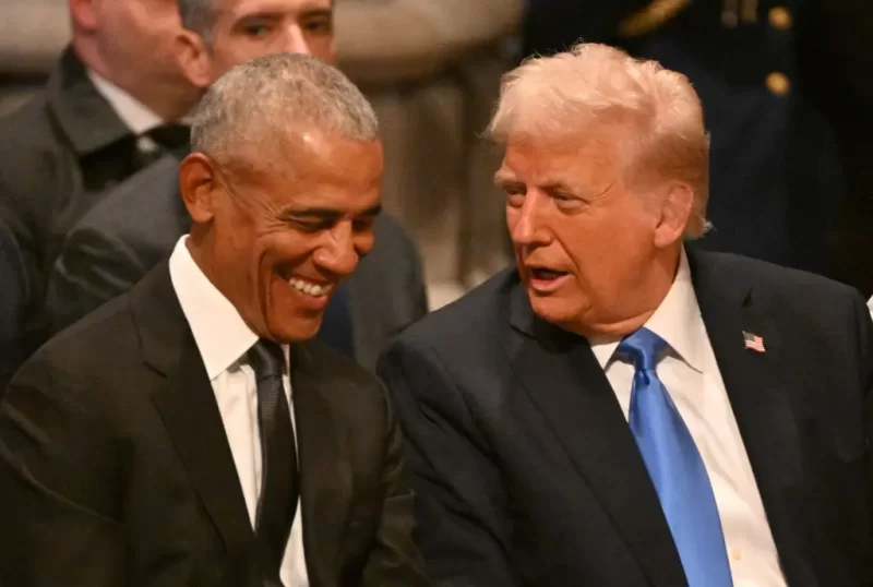 ‘After All He Did to Him’: Social Media Erupts As Video Emerges of Barack Obama, Donald Trump Laughing Together Months After President-Elect Threatened ‘Violence’ Against Michelle Obama 