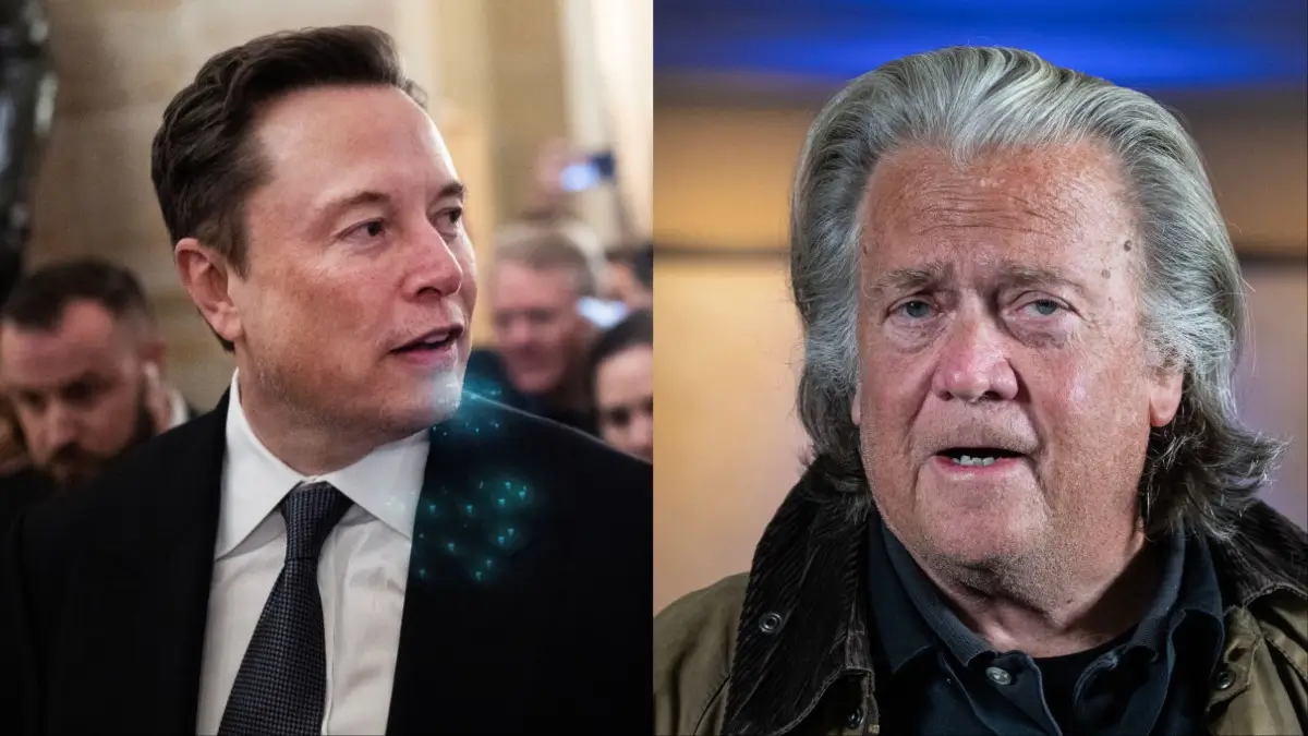 ‘Shut Up and Sit Down!’: Steve Bannon Torched for Ironically Implying Elon Musk Is ‘Racist’ While Plotting to ‘Take Him Out’ By Trump’s Inauguration