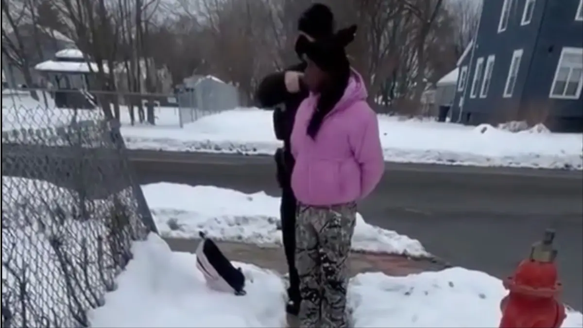 ‘You Guys Are Twins’: Outrage As New York Cop Handcuffs Terrified Black 11-Year-Old Girl Walking Home, Accuses Her of Being Adult Car Thief In Shocking Viral Video