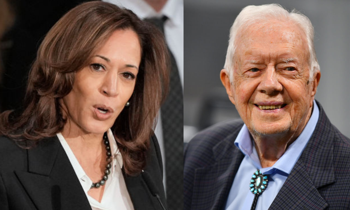 Harris returns love to ‘extraordinary’ Jimmy Carter with eulogy after winning his vote in 2024 election