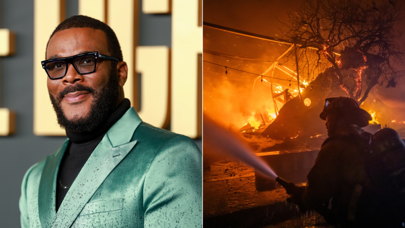 Tyler Perry blasts insurance companies after LA wildfires