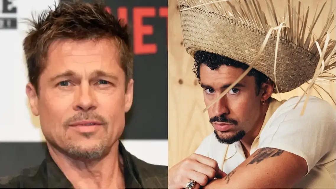 Brad Pitt Invades Bad Bunny’s Personal Space as Actor’s Strange Behavior Appears to Make ‘Bullet Train’ Co-Star Very ‘Uncomfortable’ In Resurfaced Clip