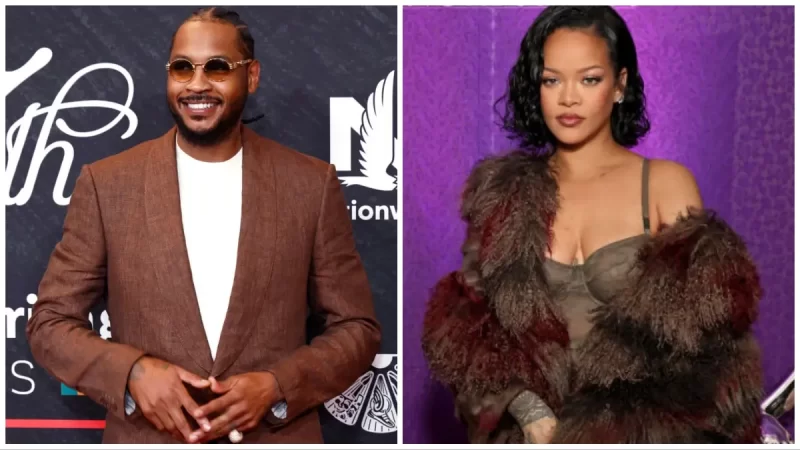 ‘Please Don’t Come Over Here’: Carmelo Anthony’s Explanation for Viral Rihanna Met Gala Pic Goes Left as Fans Say Ex-Wife La La Anthony ‘Woulda Punched Him’