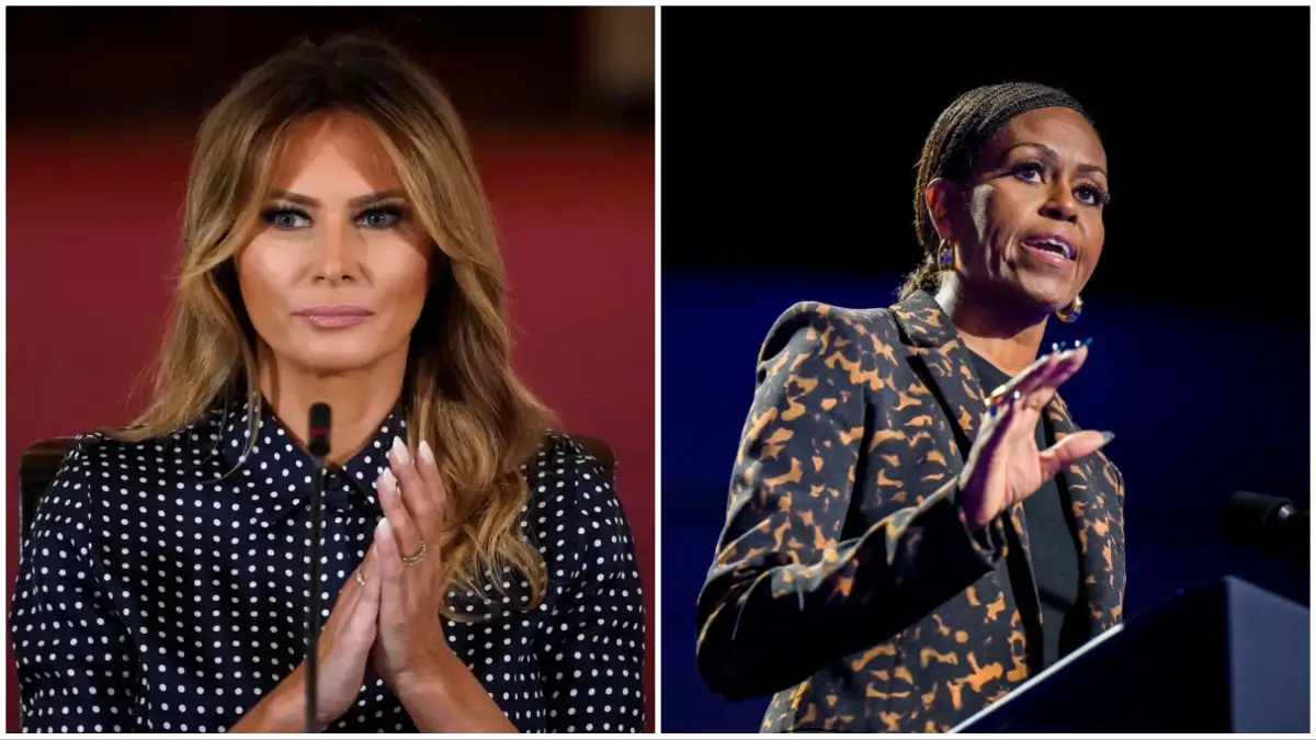 ‘She’s Never Been Fake’: Melania Trump’s Controversial Comments on Obama Administration Fuel Feud as Michelle Obama Will Skip Trump’s Second Inauguration