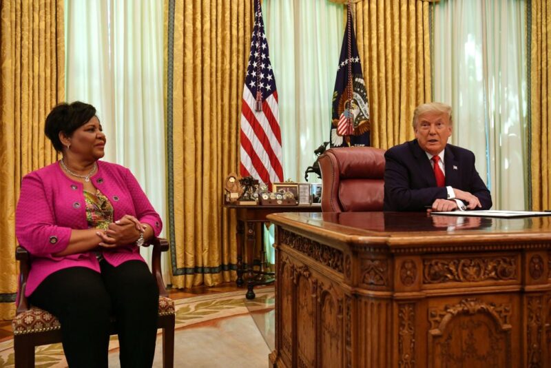 Trump Says He Will Make Black Woman He Pardoned During 1st Term His ‘Pardon Czar’