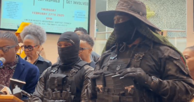 Local Activists Form Armed Guard In Black Cincinnati Suburb Where Nazis Hung Swastika Banner