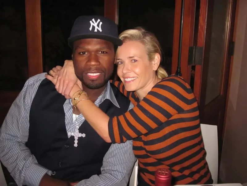 Chelsea Handler Spills the Details on Her Wild Romance with 50 Cent and Taking Back the Chocolate Bentley She Bought Him