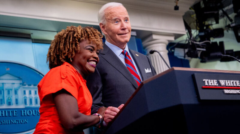 Biden’s former WH spokesperson Karine Jean-Pierre says he was forced to drop out by ‘firing squad’