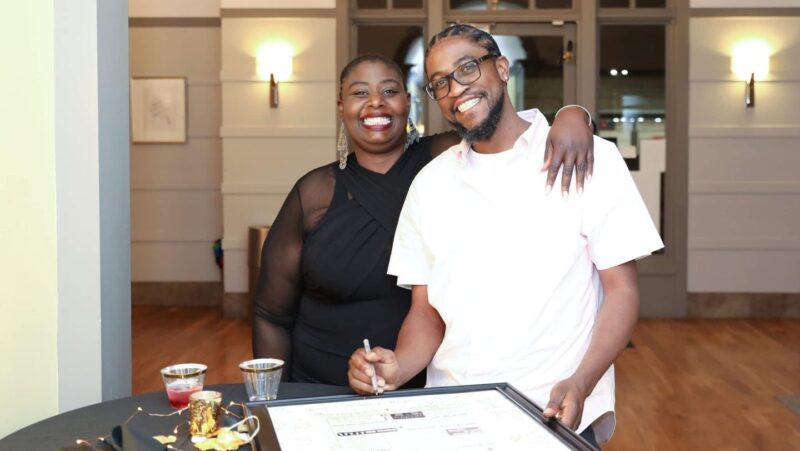 Two Black NY heart failure survivors marry after meeting on Valentine’s Day as patients in ICU