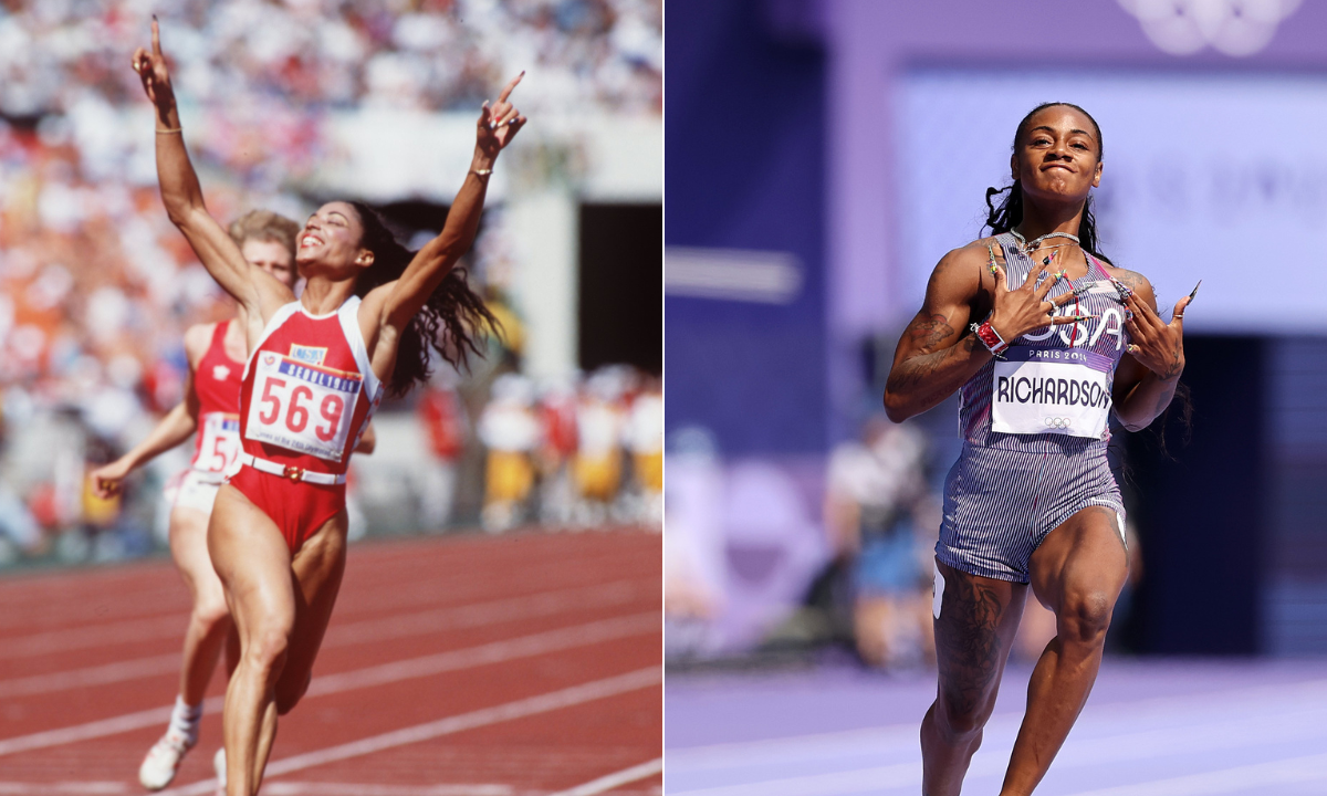 Fast, fierce, and fashionable: How Flo Jo’s legacy lives on in Sha’Carri Richardson