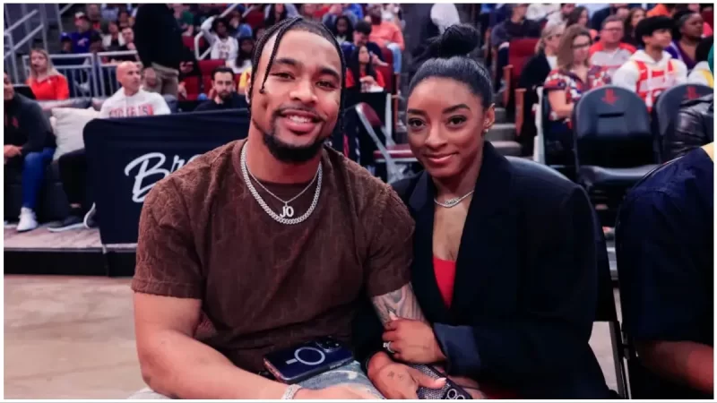 ‘You’re Ok with Your Man Being the Prize?’: Simone Biles’ Husband Jonathan Owens Tags Along for ‘Emotional Support’ as She Buys Her Own Luxury Bags and Fans are Furious