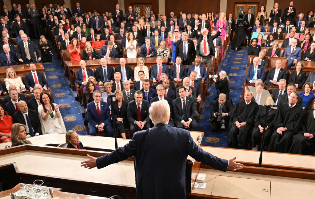 Trump Speaks At White Men Gone Wild Conference