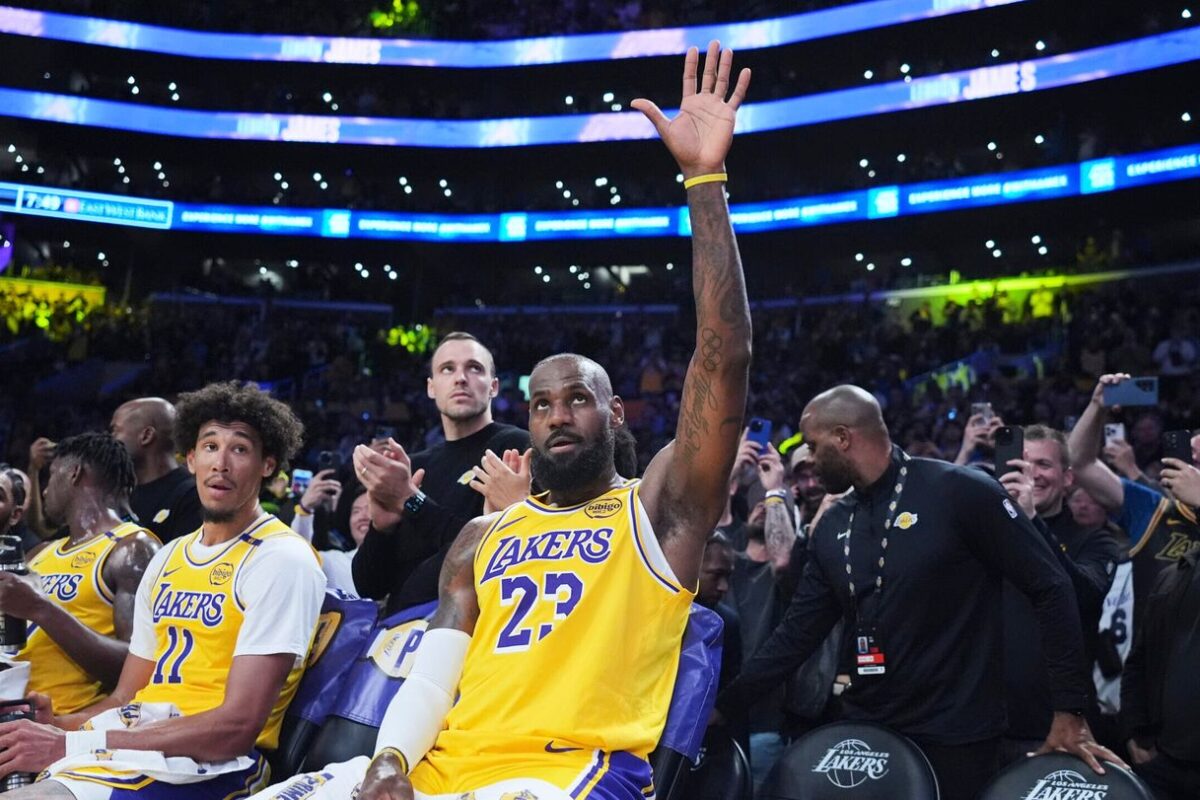 LeBron James becomes first to score 50,000 combined points in NBA regular season and playoffs