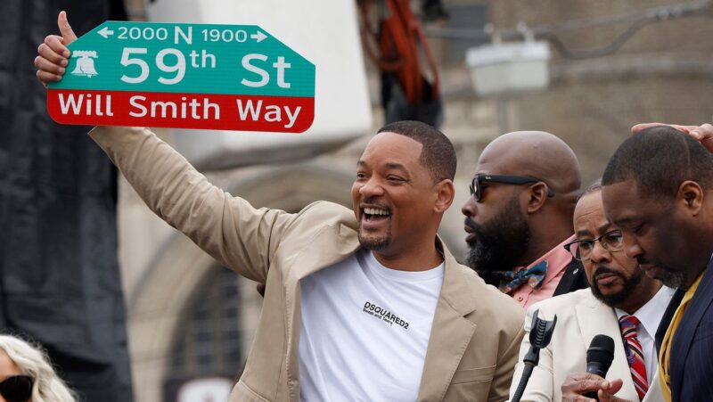 Will Smith gets a street named in the Philadelphia neighborhood where he was born and raised