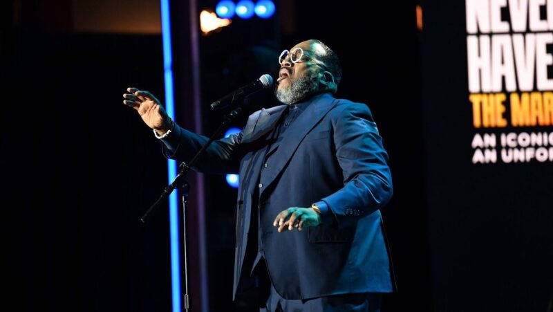 Marvin Sapp brings the good news to NPR’s Tiny Desk