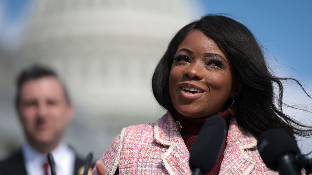 Rep. Jasmine Crockett gets hilariously pranked on the ‘Steve Harvey Morning Show’